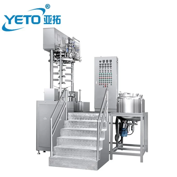 Vacuum Cosmetic Zalf Mengen Emulgerende Blender Making Machines Fabrikanten Process Machine